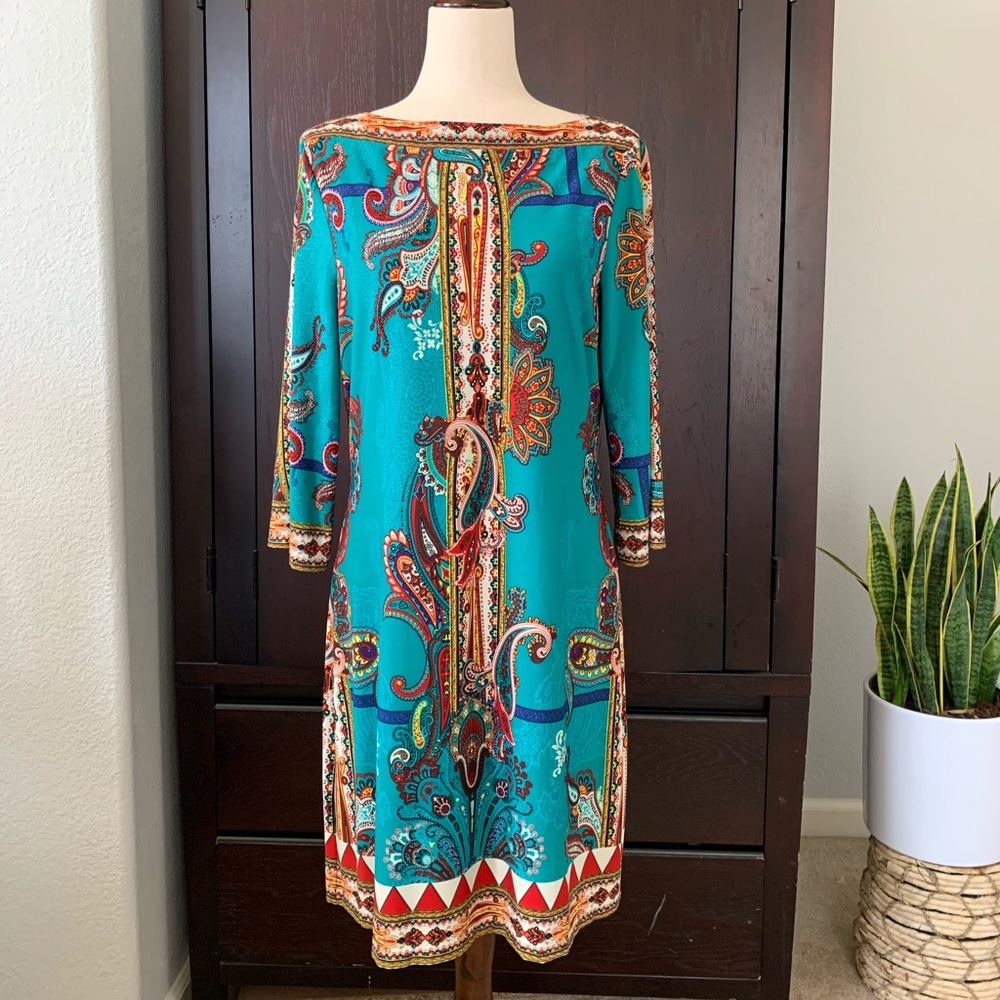 ECI Multi colored Dress size 10